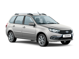 Lada Новая Granta универсал Цвет: Серебристо-серый "Техно"